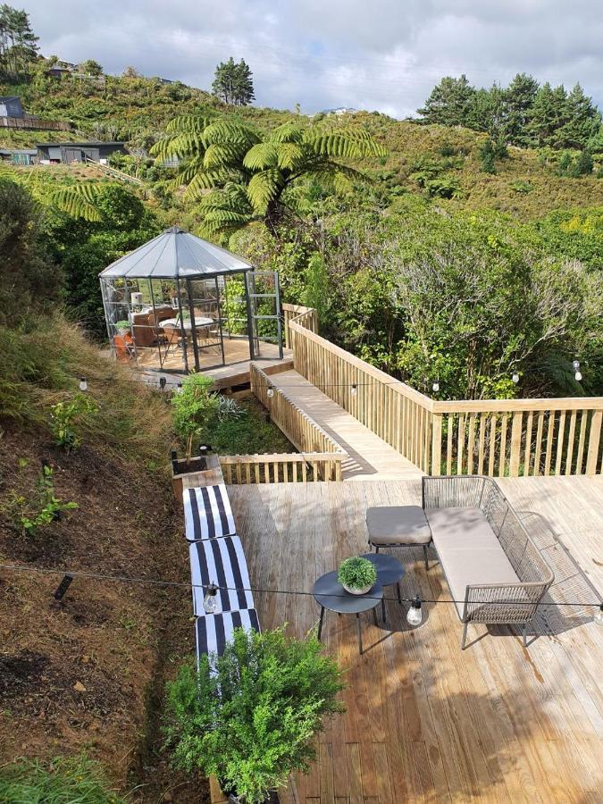 Tiny House With Greenhouse Dining Lower Hutt Kültér fotó