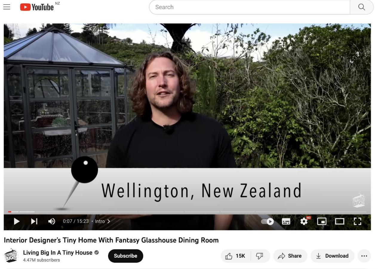 Tiny House With Greenhouse Dining Lower Hutt Kültér fotó